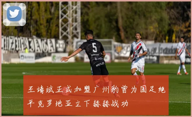 王靖斌正式加盟广州豹曾为国足绝平克罗地亚立下赫赫战功